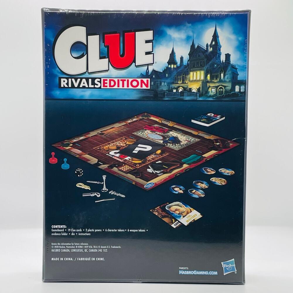 Clue Rivals Edition Board Game- NEW‎ - Picture 2 of 5